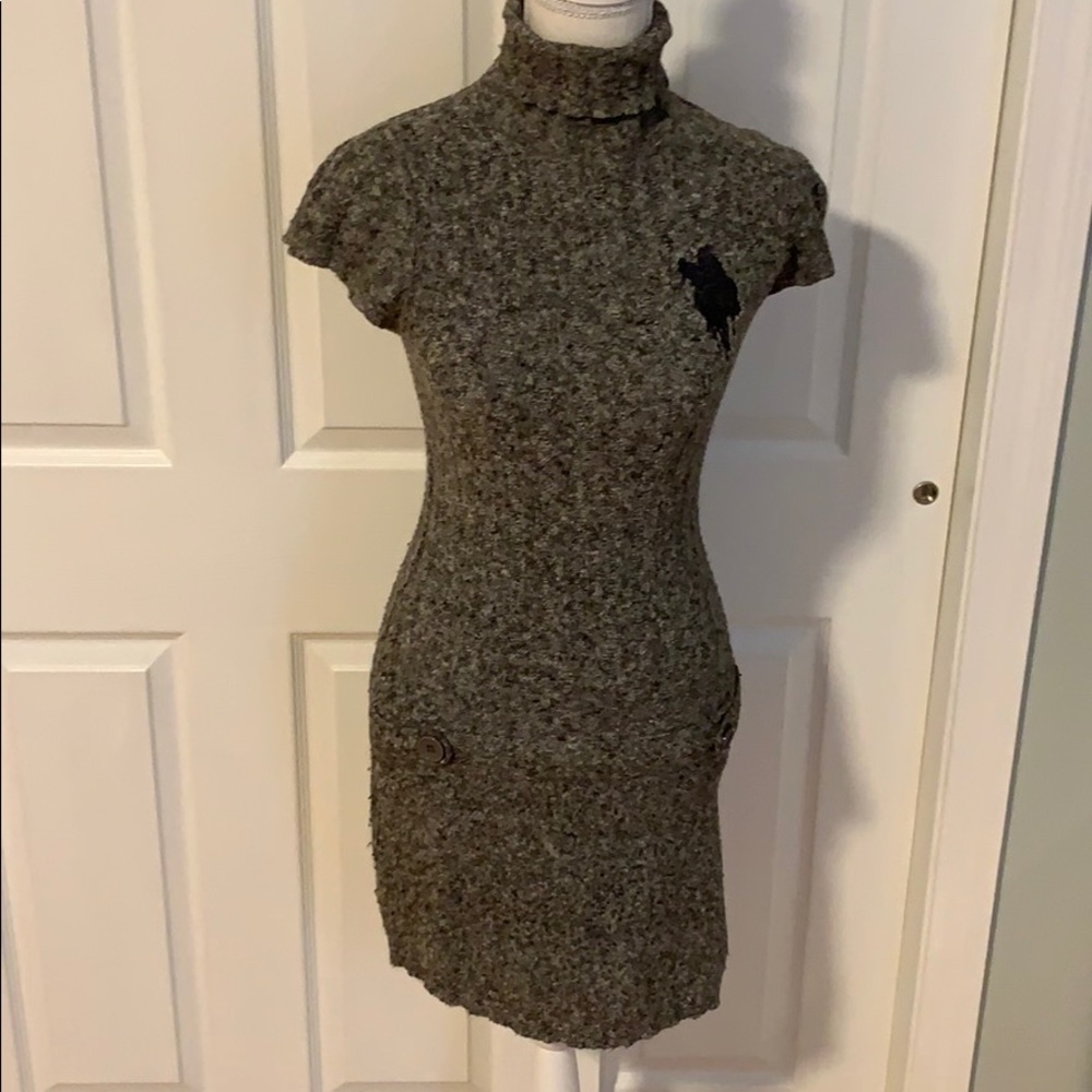 Turtleneck sweater one piece